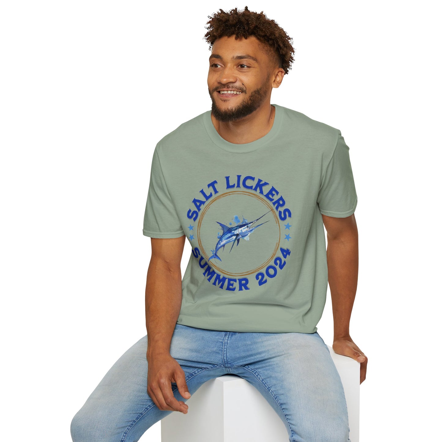 Deep Sea Fishing - Unisex Softstyle T-Shirt