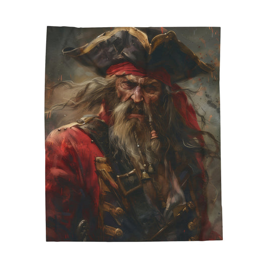 Pirate - Velveteen Plush Blanket