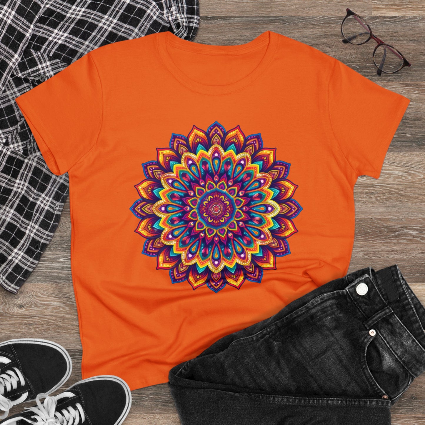 Mandala - Women's Midweight Cotton Tee