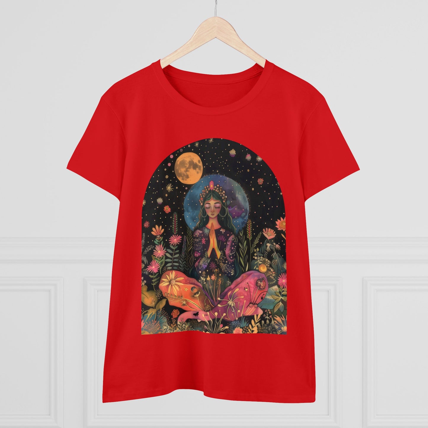 Meditation - Women's Midweight Cotton Tee