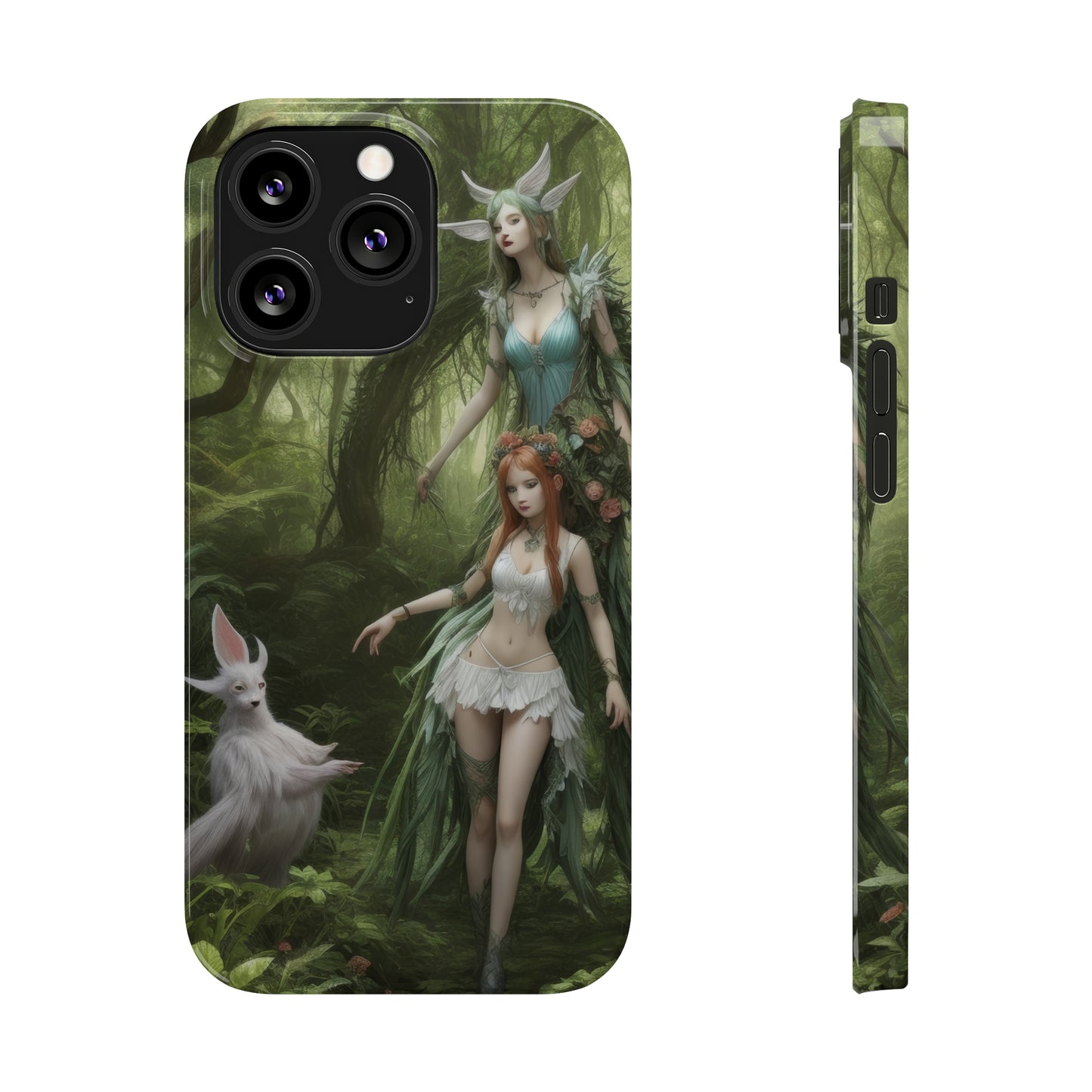 Curious Wood Nymph - Phone Case