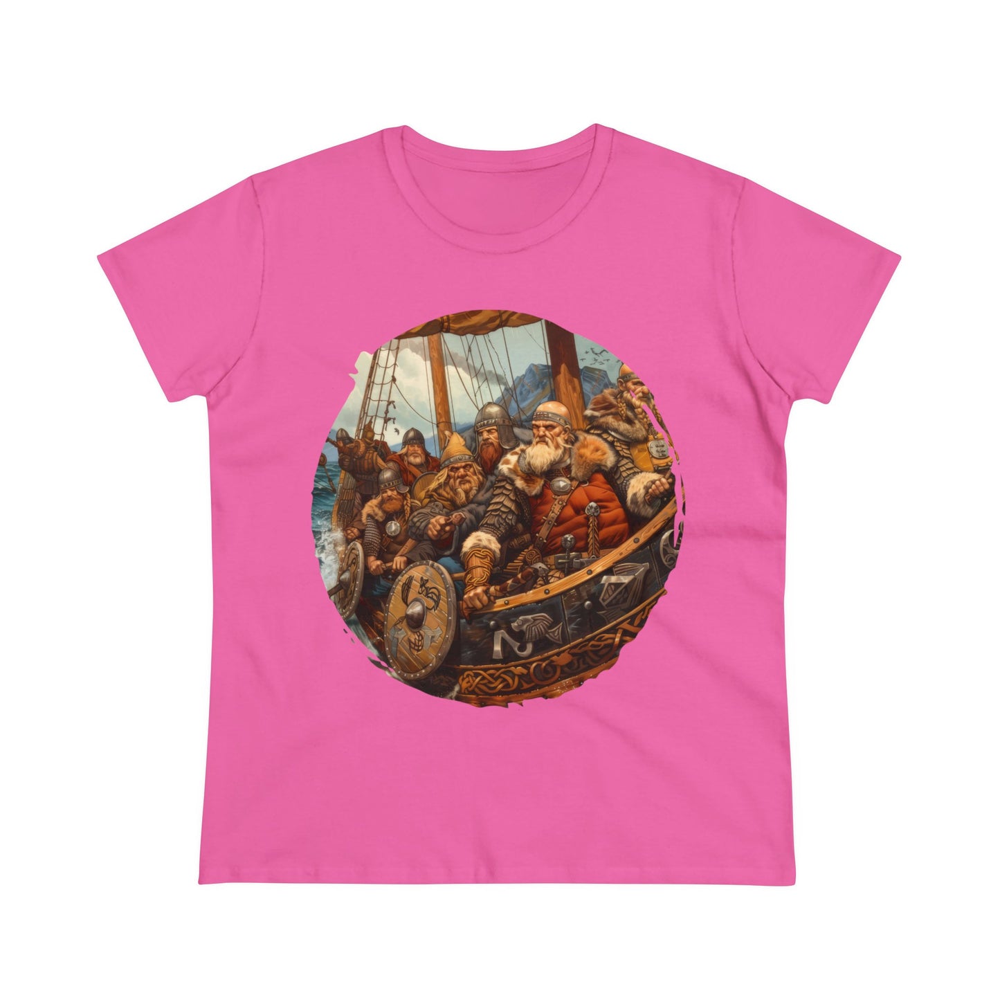 Vikings - Fantasy - Women's Midweight Cotton Tee