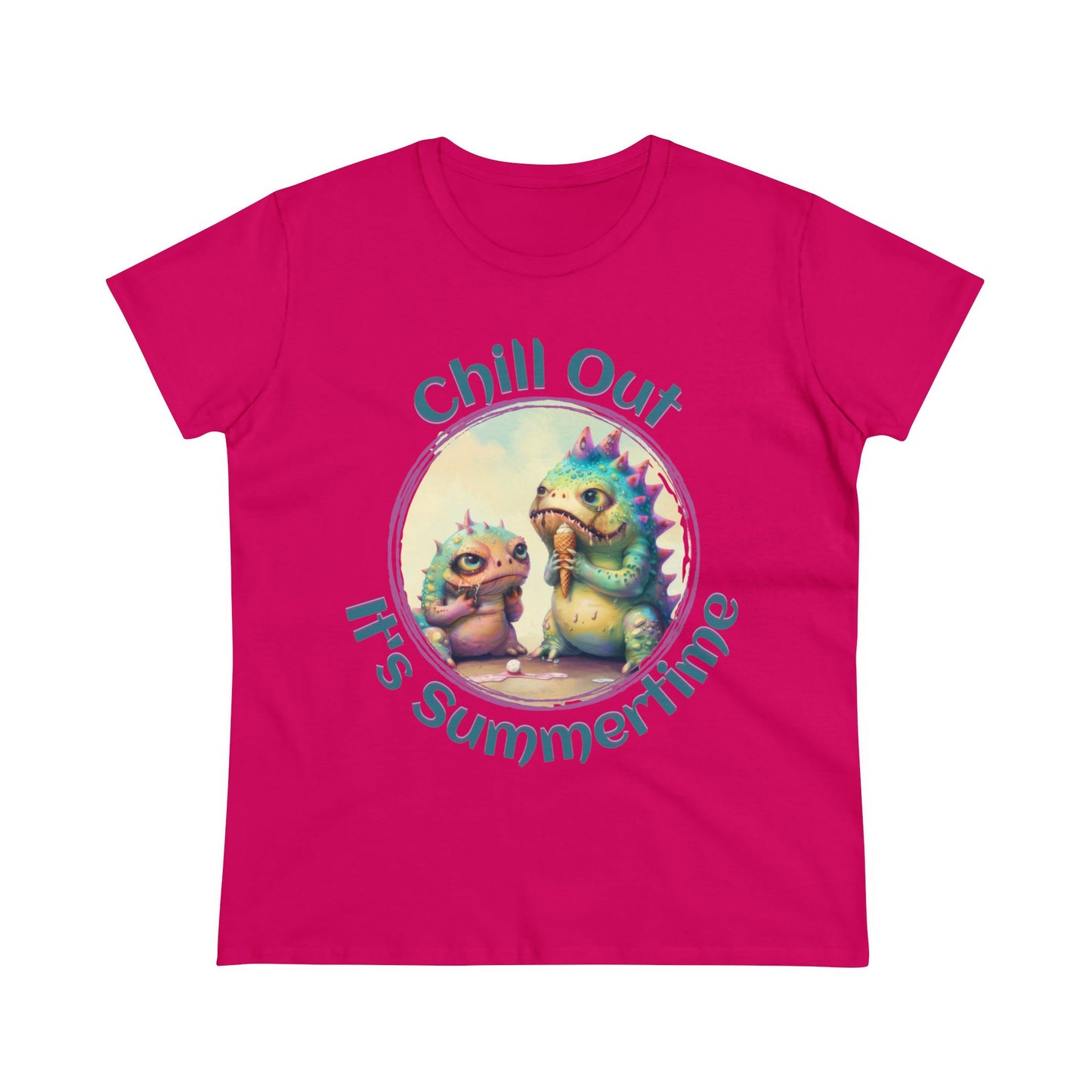 Chill Out for Summer - Women's Midweight Cotton Tee