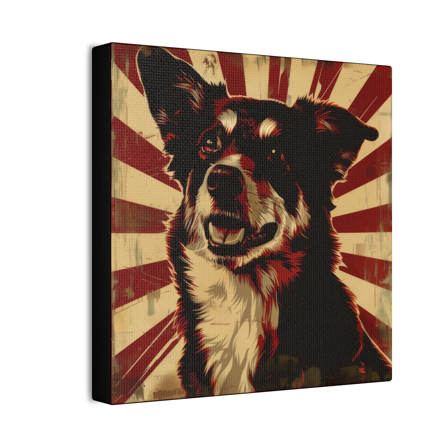 Comrade Canine - Canvas Stretched, 0.75"