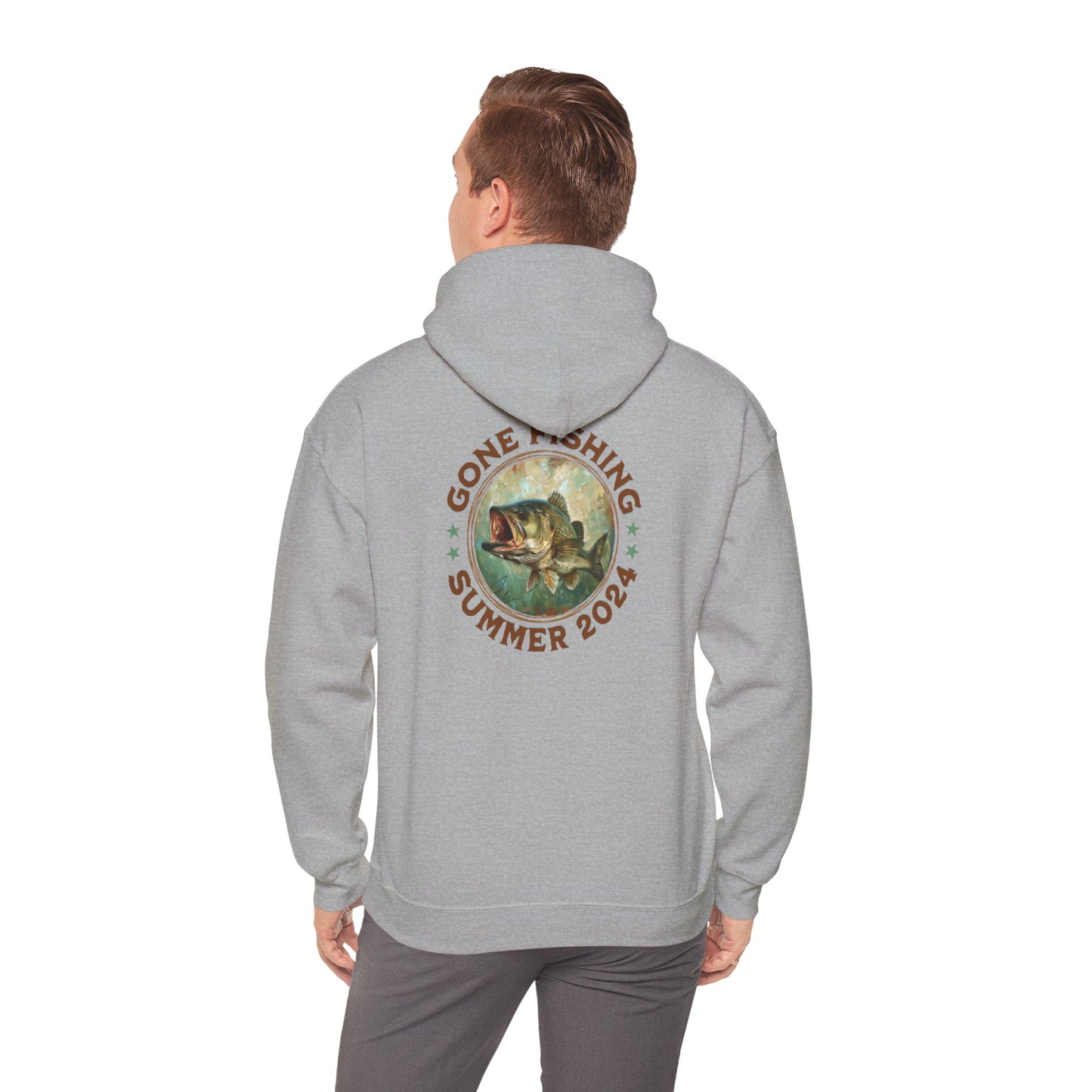 Fishing - Unisex Heavy Blend™ Hooded Sweatshirt