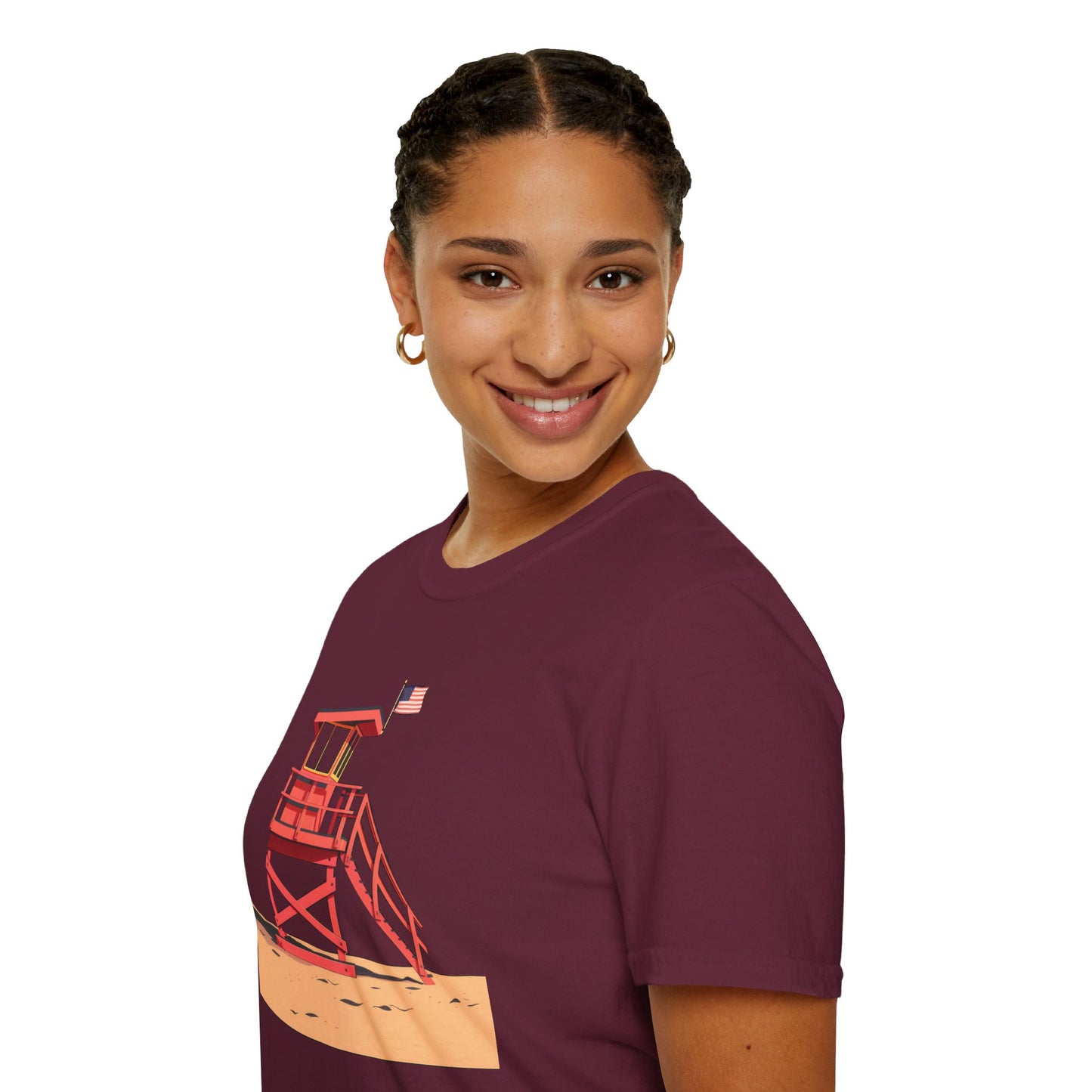 Lifeguard Shack - Unisex Softstyle T-Shirt