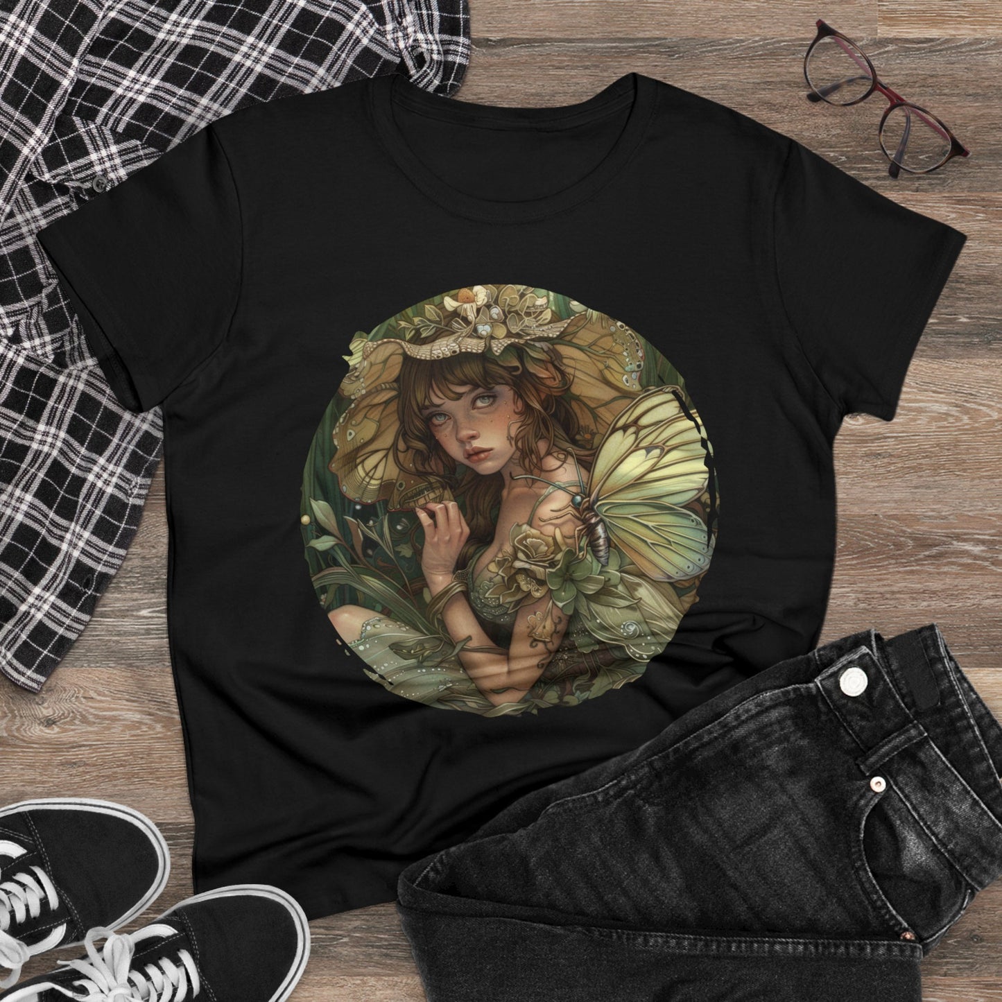 Fairy - Fantasy - Women's Midweight Cotton Tee