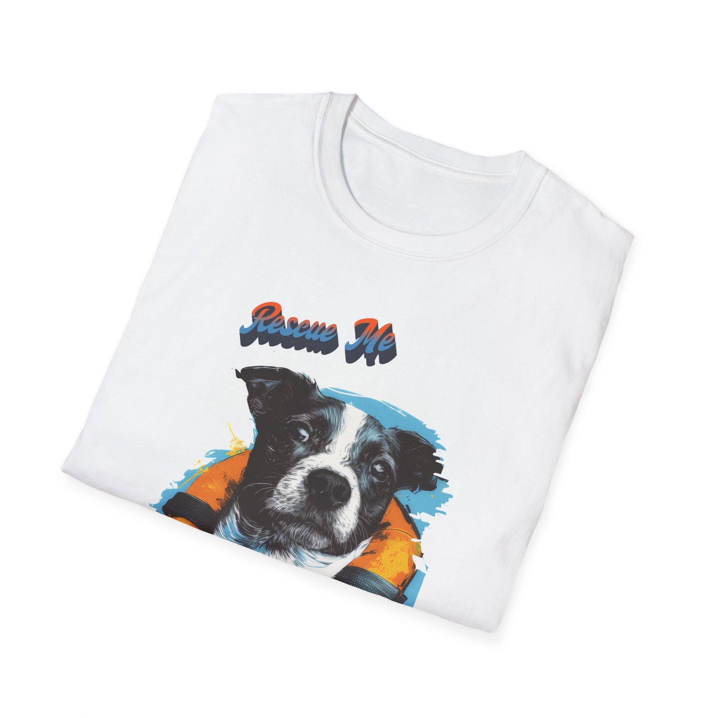 Rescue Dog - Unisex Softstyle T-Shirt