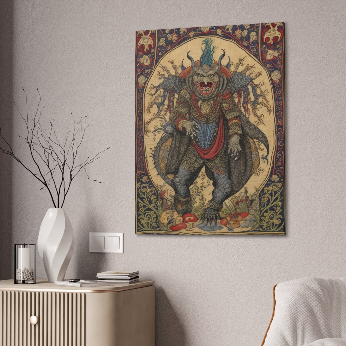 Medieval Tapestry - Canvas Stretched, 0.75"