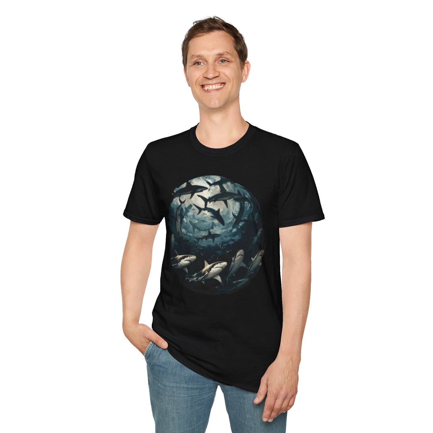 Sharks - Unisex Softstyle T-Shirt