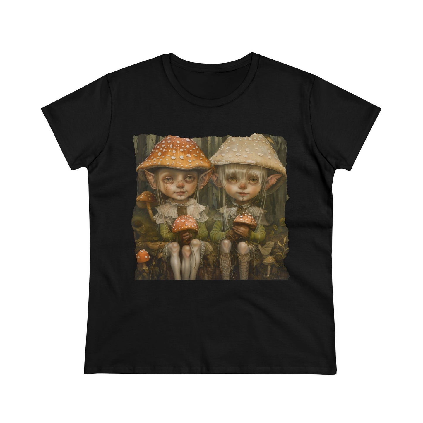 Elves - Fantasy - Women's Midweight Cotton Tee