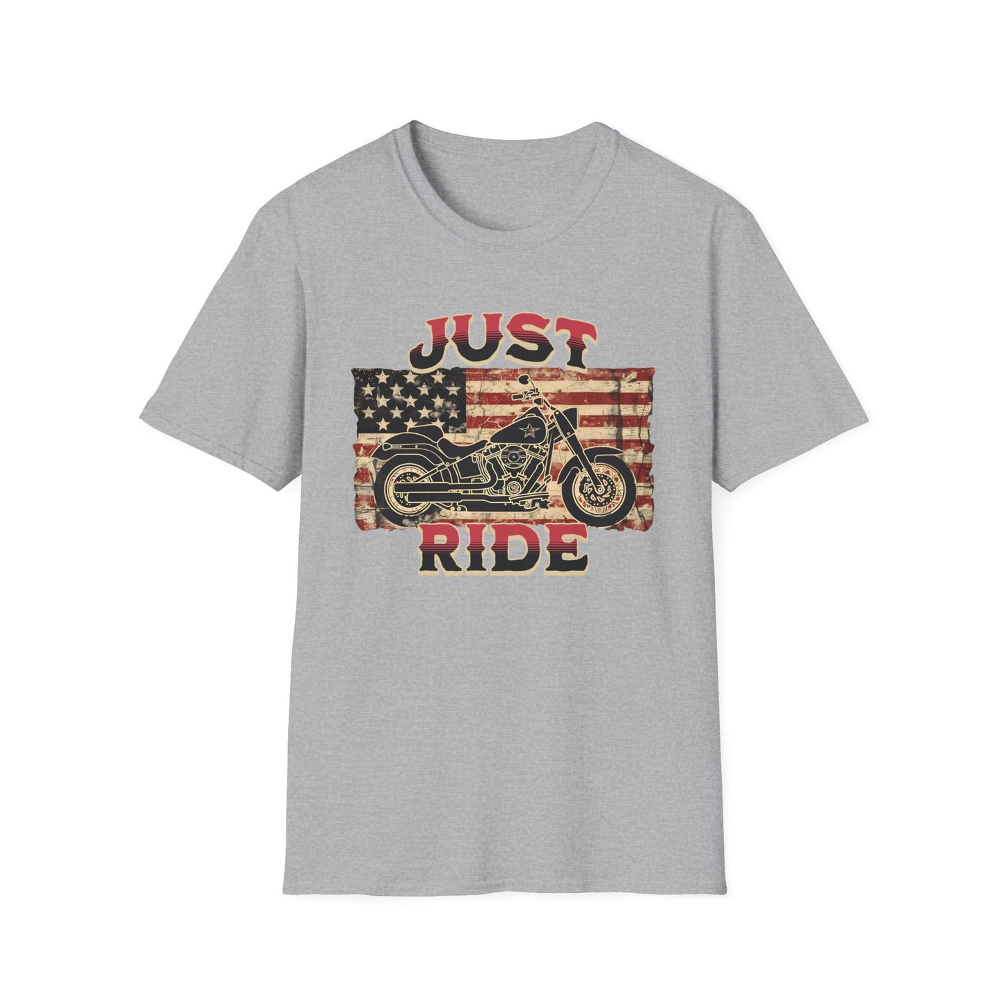 Just Ride - Unisex Softstyle T-Shirt