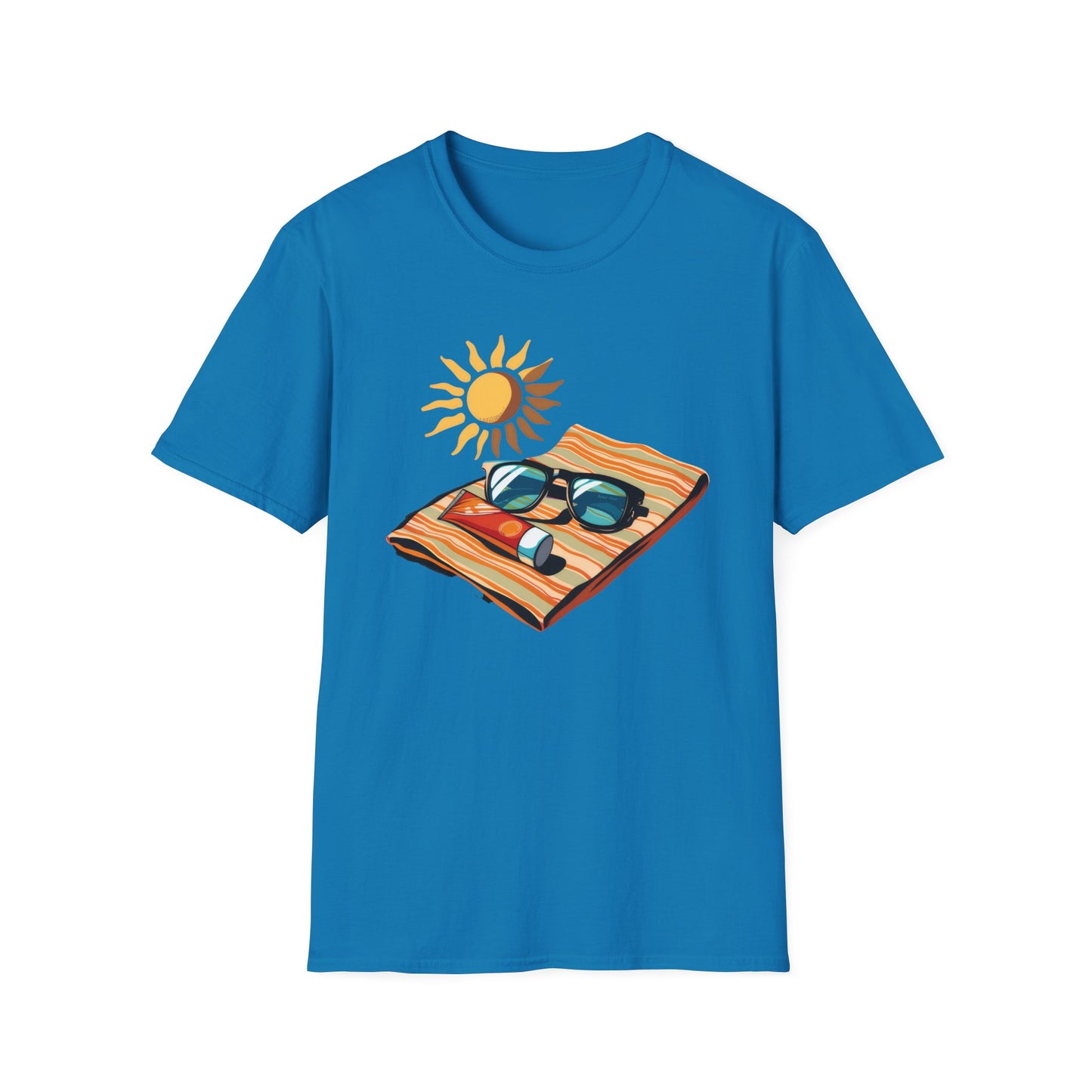 Beach Time! - Unisex Softstyle T-Shirt