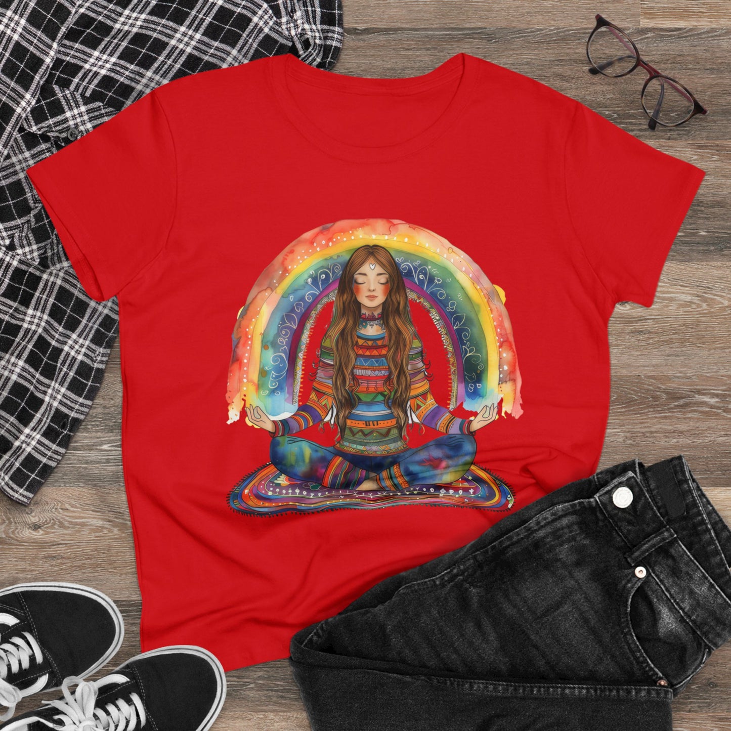 Meditation - Women's Midweight Cotton Tee