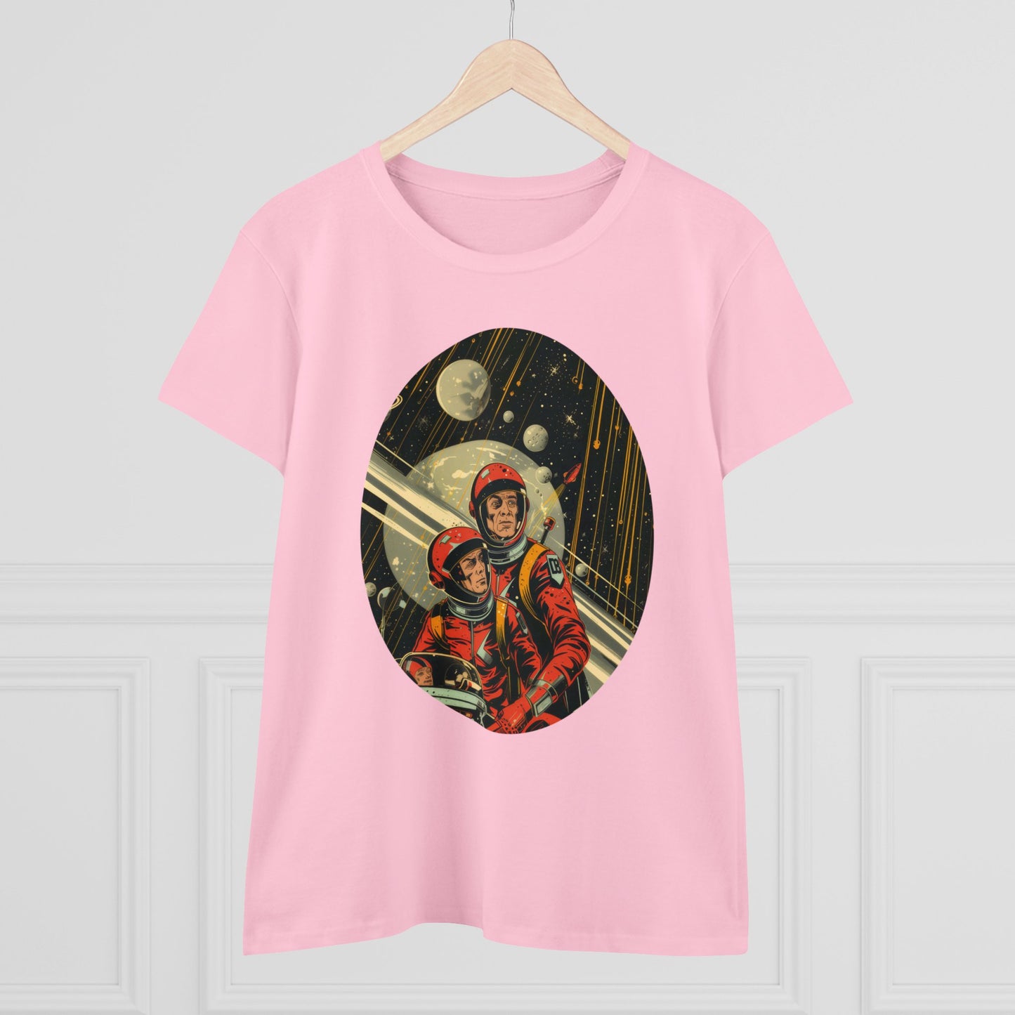 Spacemen - Women's Midweight Cotton Tee