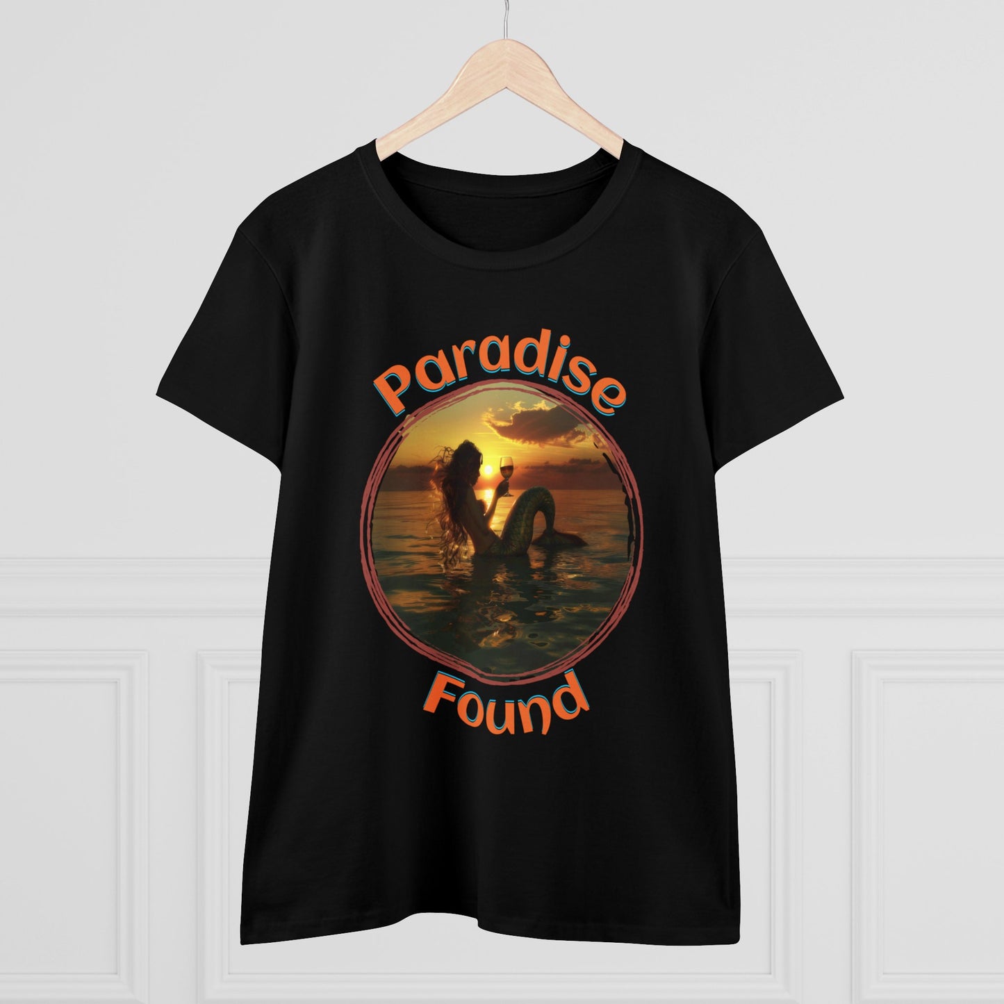 Paradise Found - Women's Midweight Cotton Tee