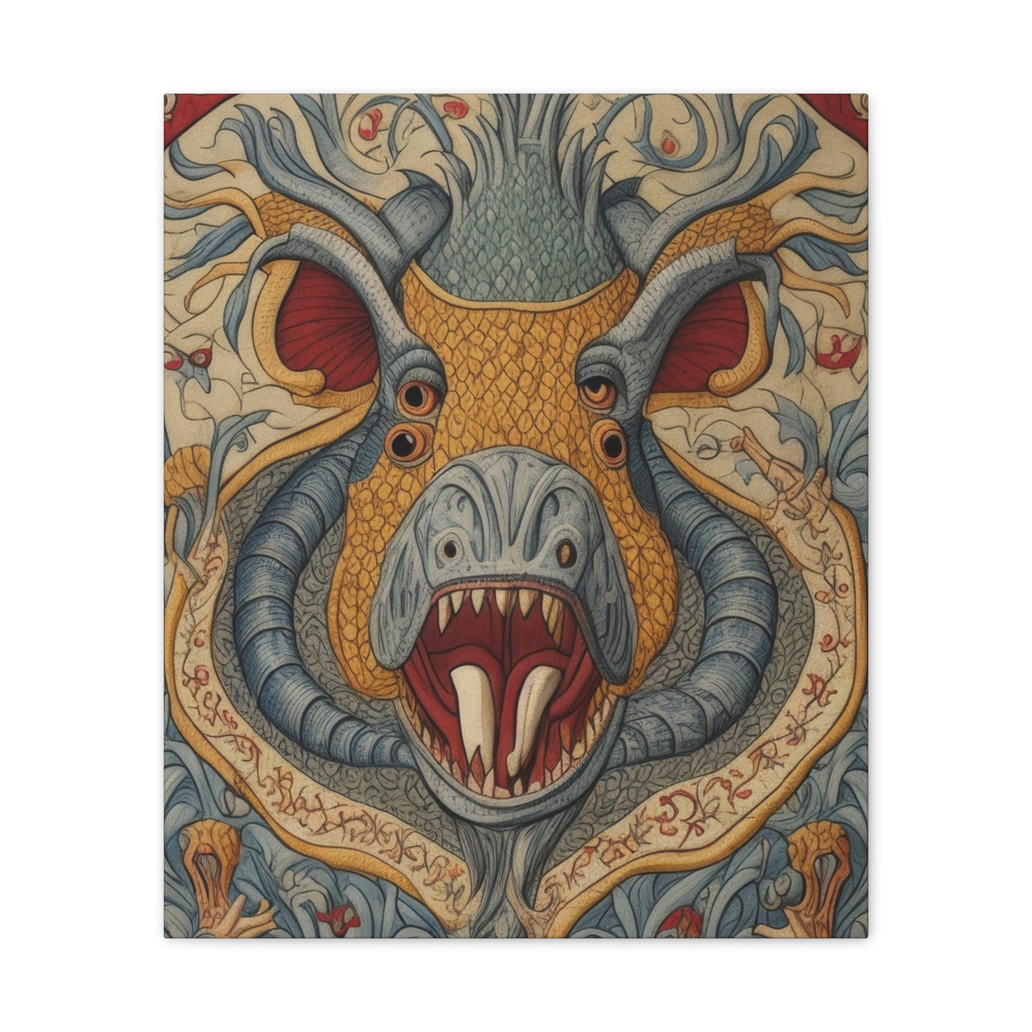 Medieval Tapestry - Canvas Stretched, 0.75"