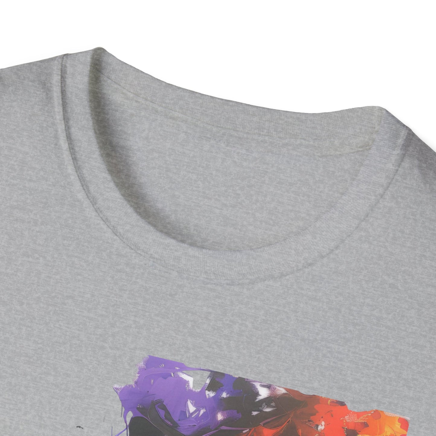 Rainbow Breath - Unisex Softstyle T-Shirt