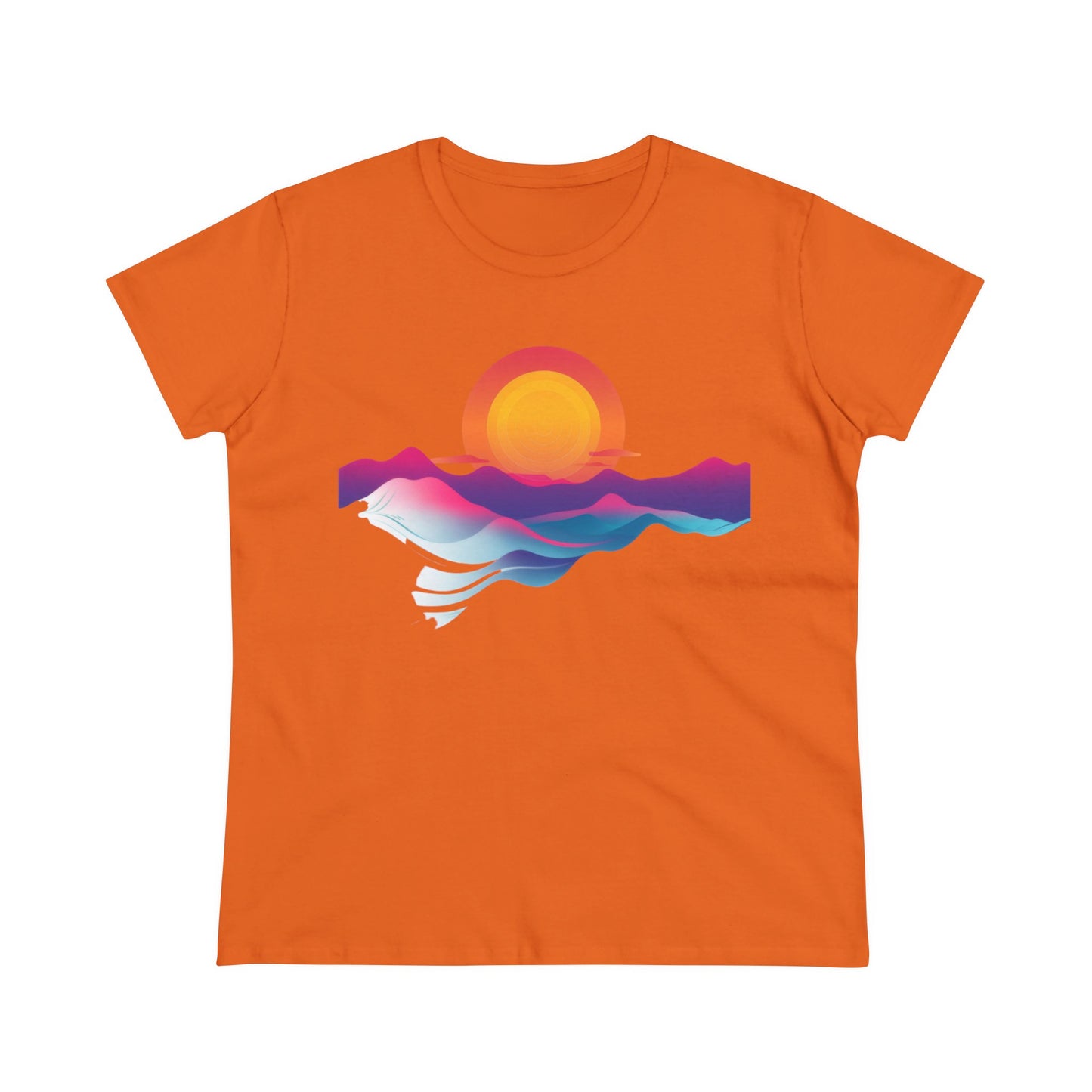 Sunrise - Women's Midweight Cotton Tee