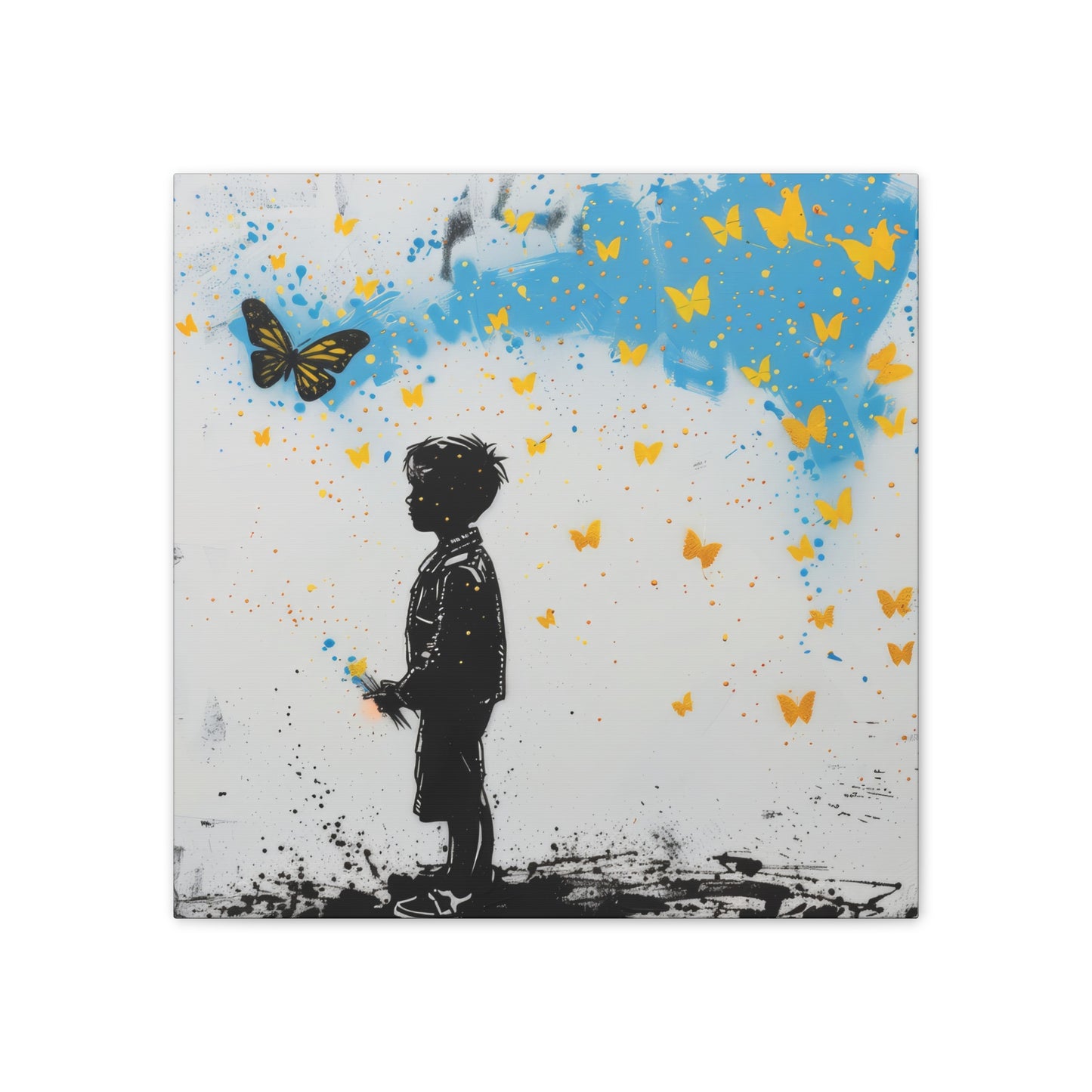 Butterflies - Canvas Stretched, 0.75"