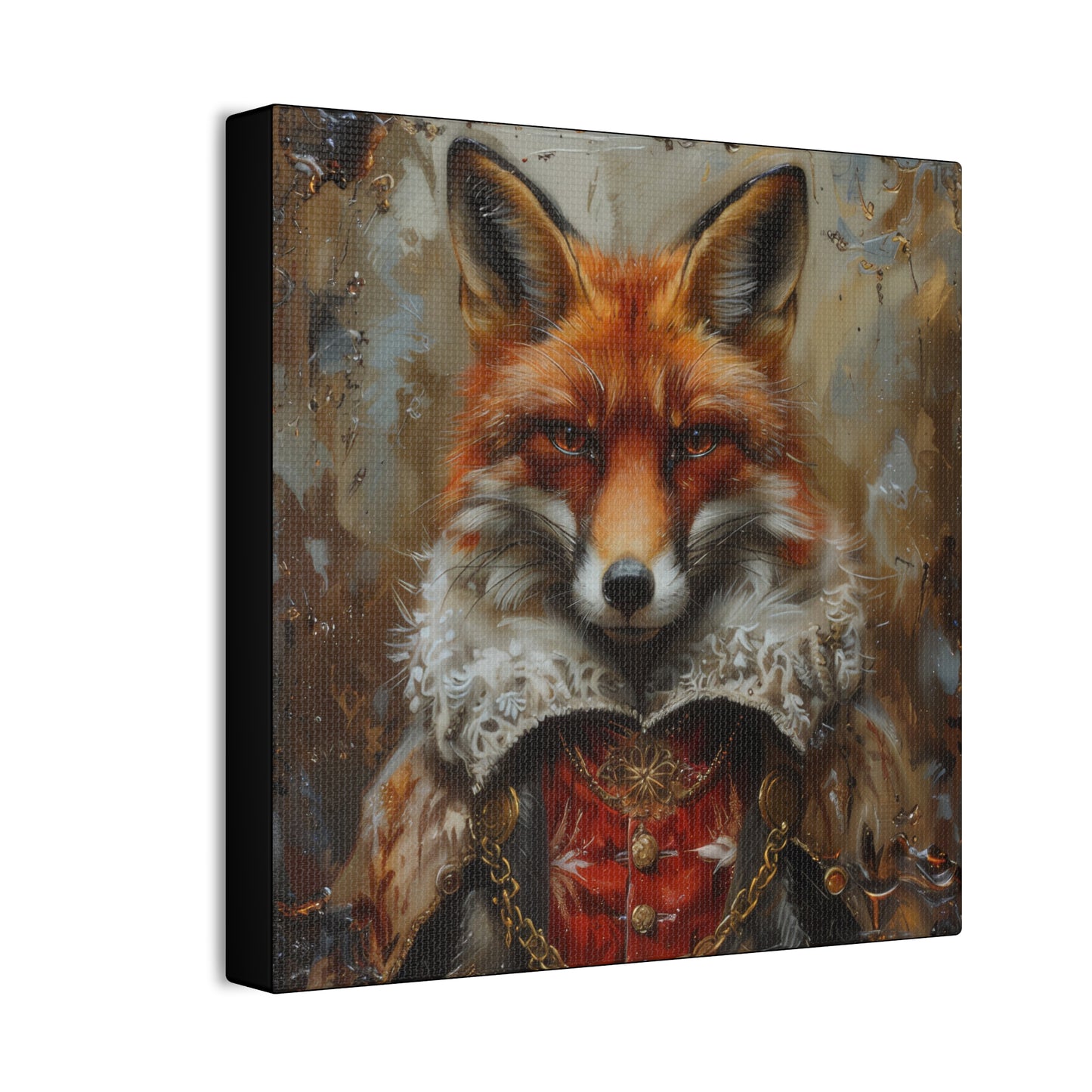 General Fox - Canvas Stretched, 0.75"