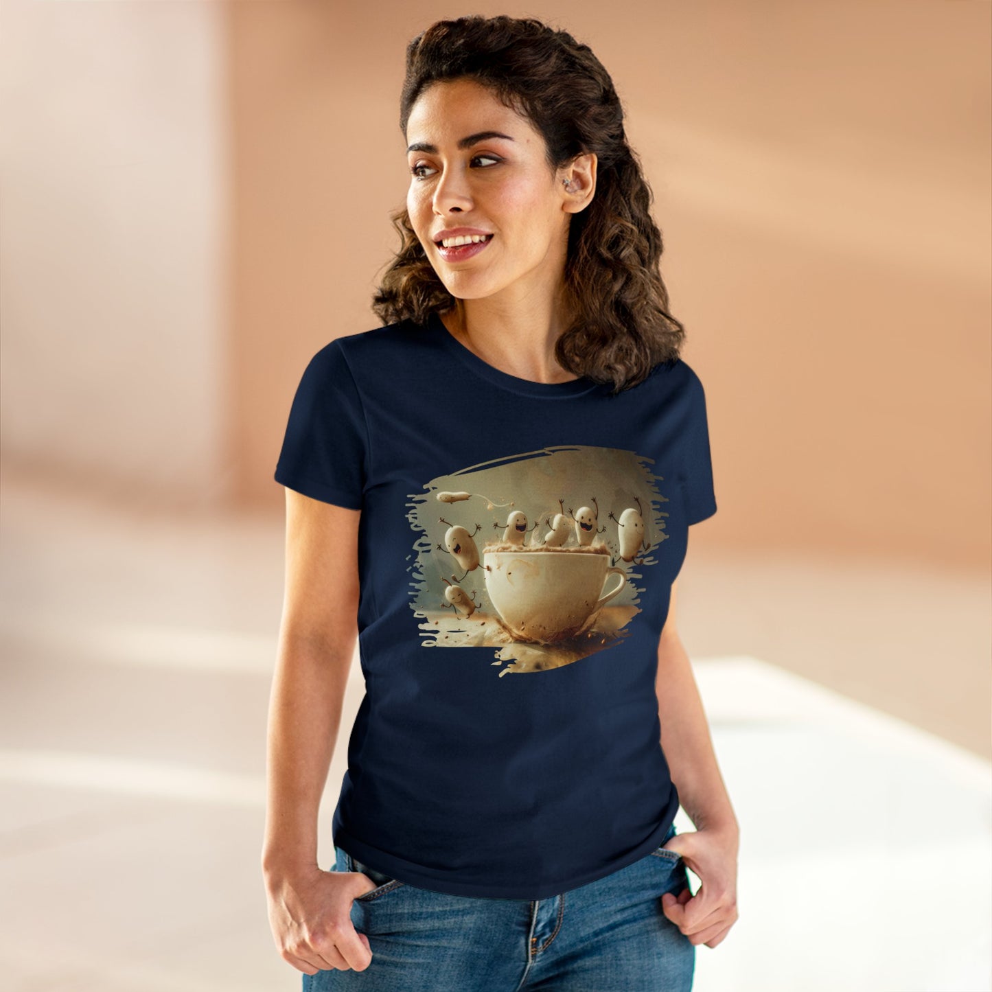 Coffee Critters - Women's Midweight Cotton Tee