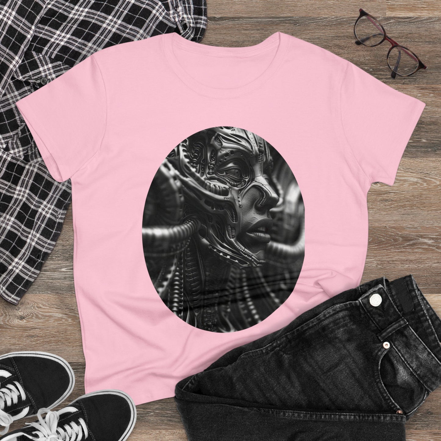 Alien to Us - Fantasy - Women's Midweight Cotton Tee