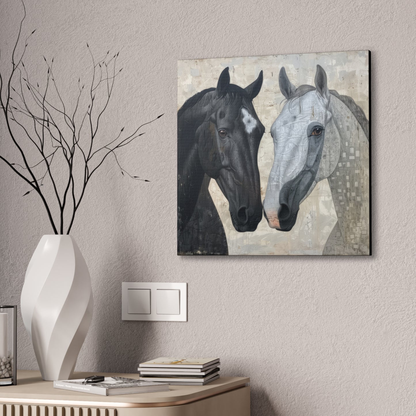 Horses - Canvas Stretched, 0.75"