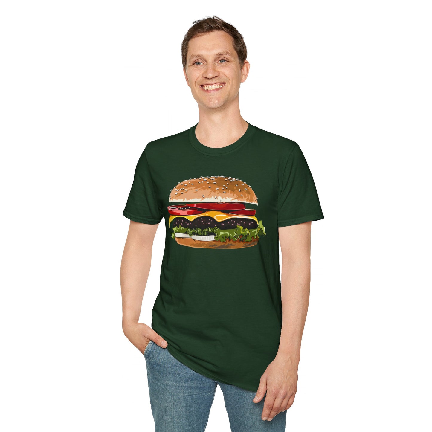 Hamburger! - Unisex Softstyle T-Shirt