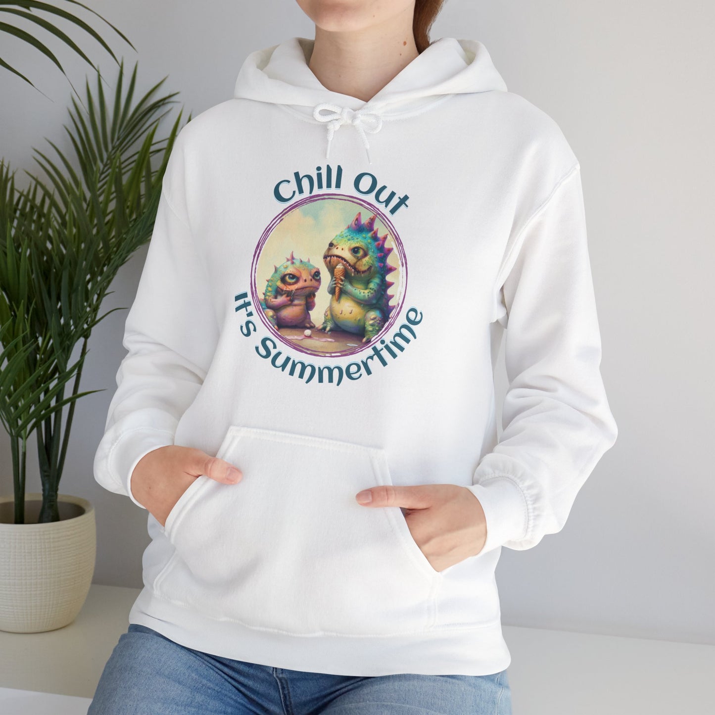 Chill Out for Summer - Unisex Heavy Blend™ Hooded Sweatshirt