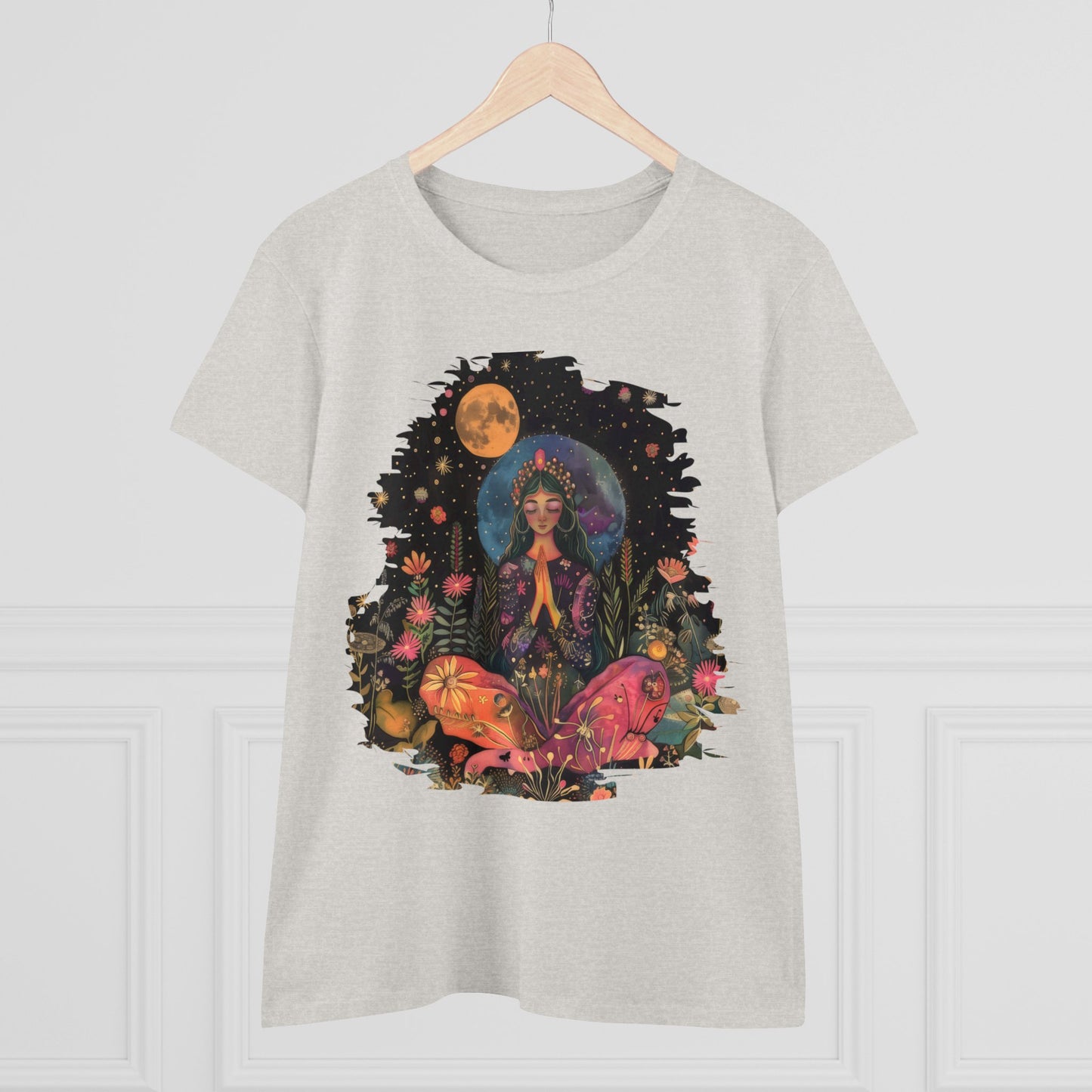 Meditation - Women's Midweight Cotton Tee