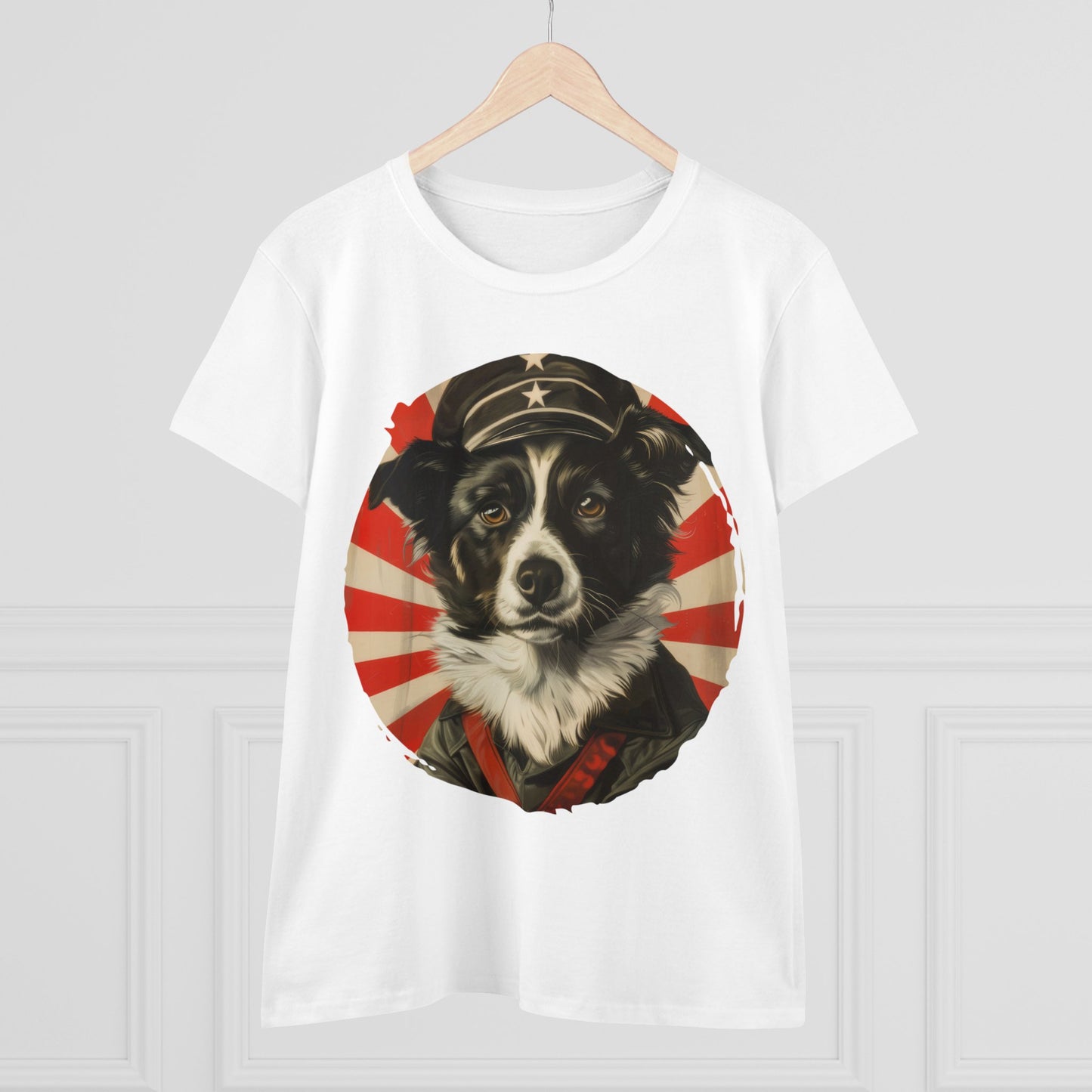 Comrade Canine - Women's Midweight Cotton Tee