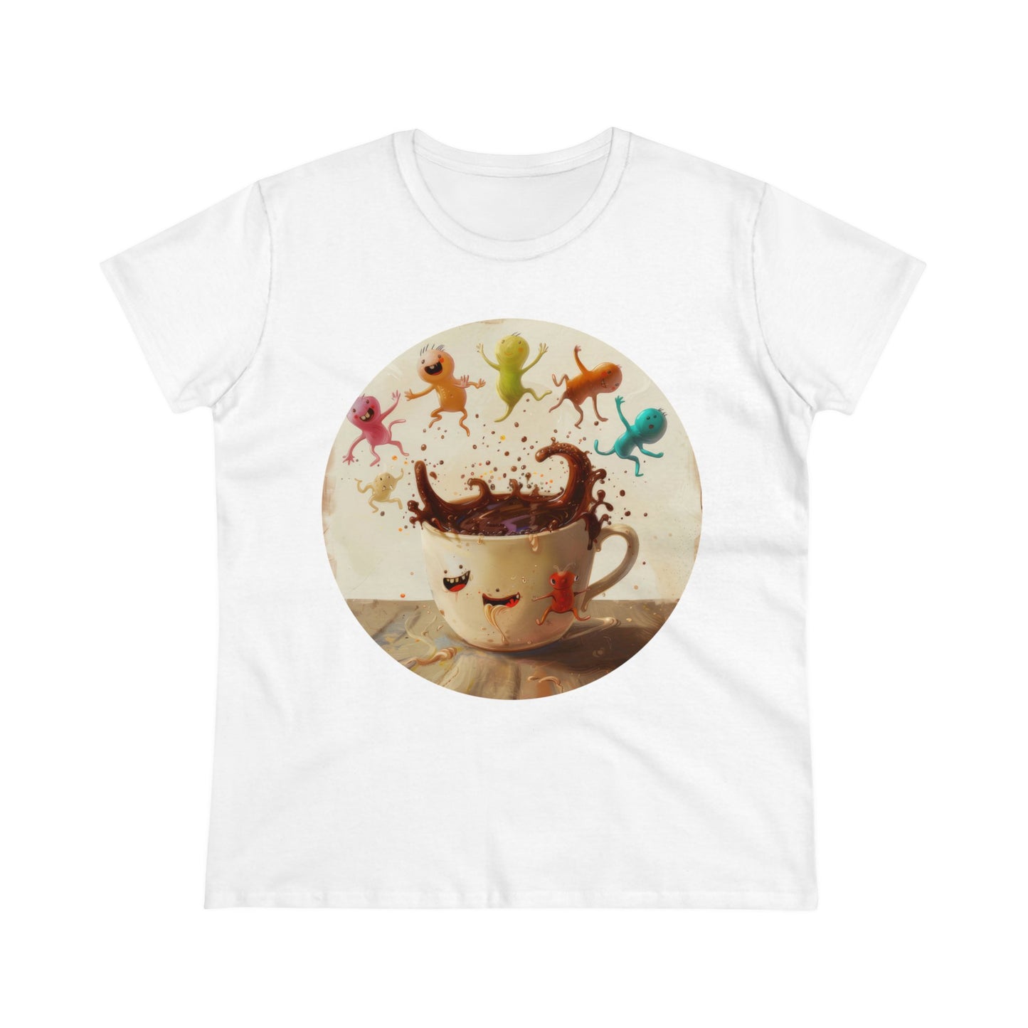 Coffee Critters - Women's Midweight Cotton Tee