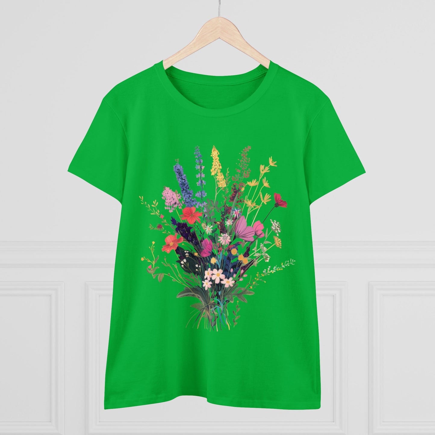 Wildflowers - Women's Midweight Cotton Tee