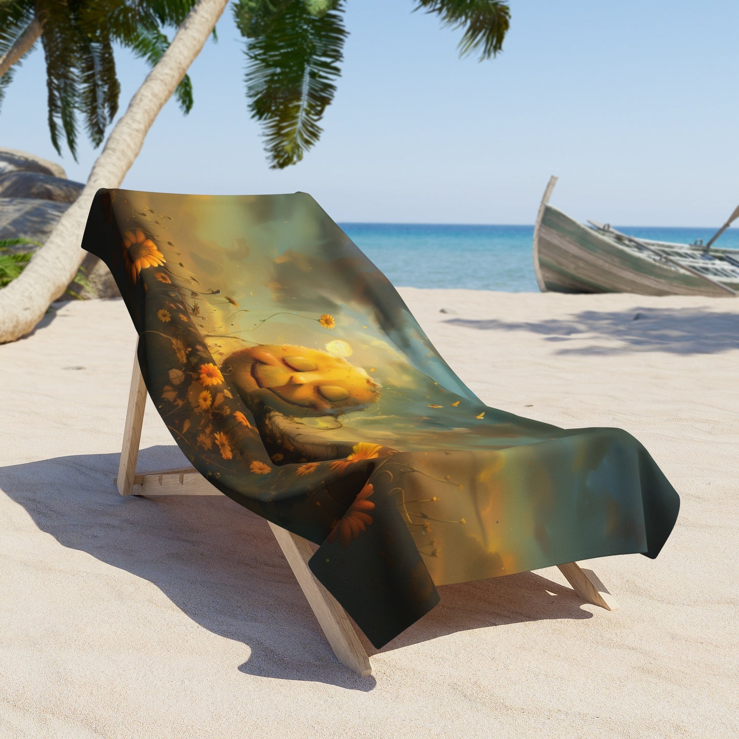 Sunny Snooze - Beach Towel