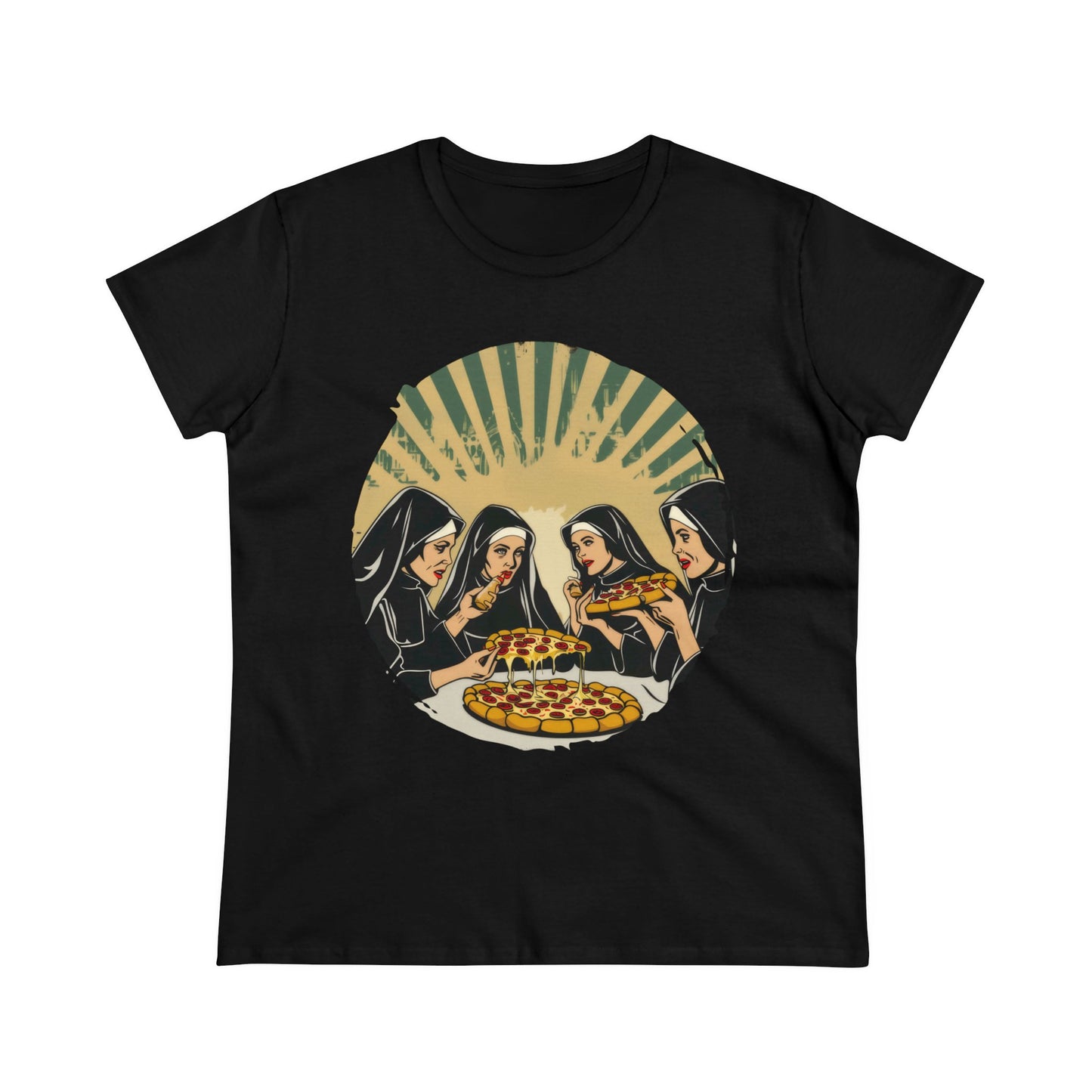 Pizza Divine - Women's Midweight Cotton Tee