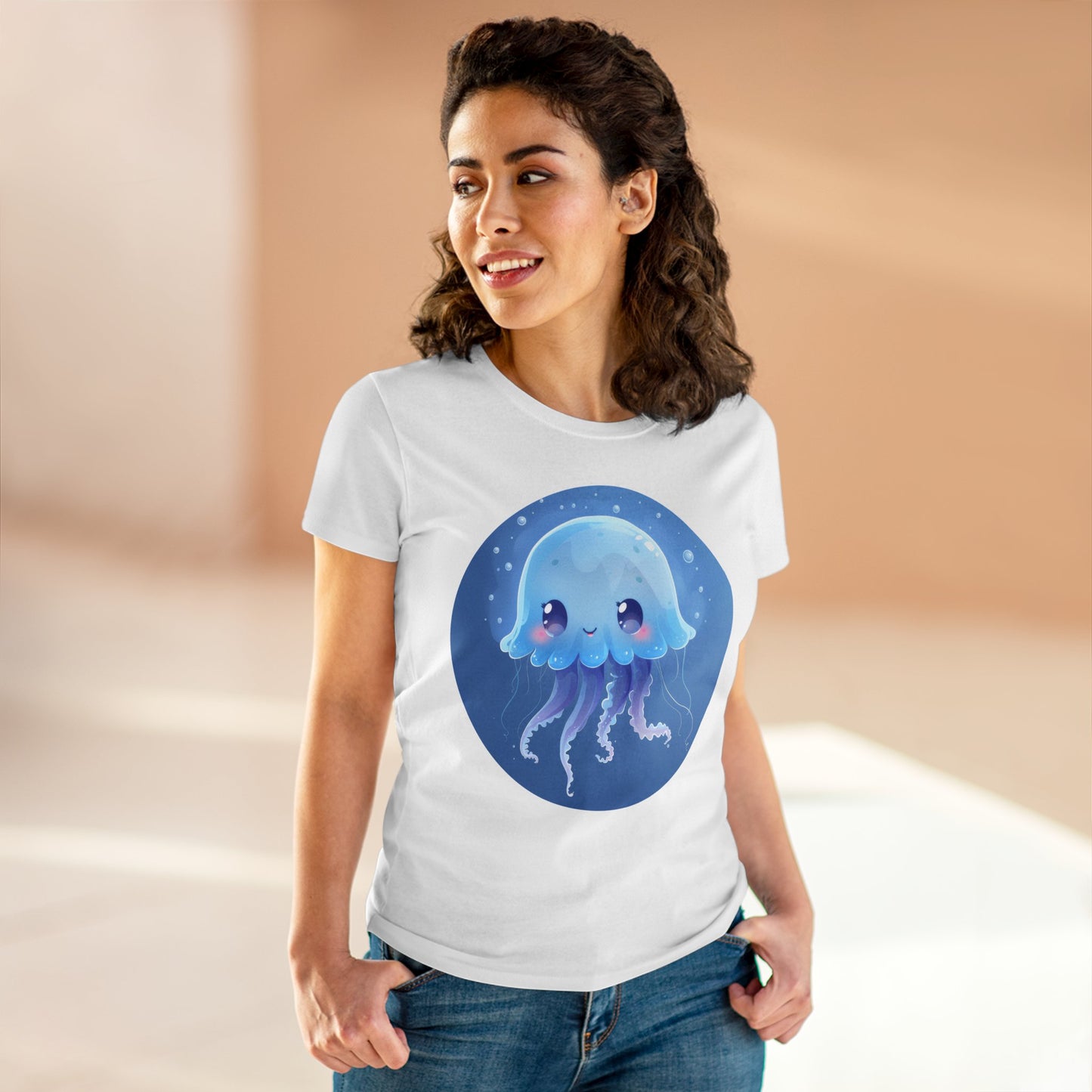 Jellyfish - Women's Midweight Cotton Tee