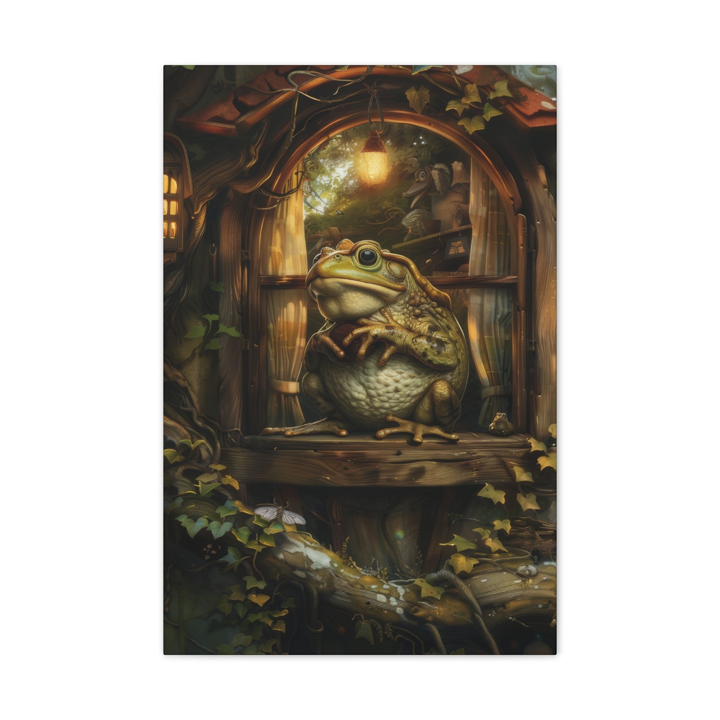 Toad's House - Canvas Stretched, 0.75"