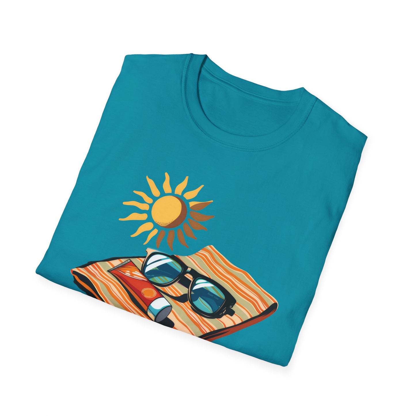 Beach Time! - Unisex Softstyle T-Shirt