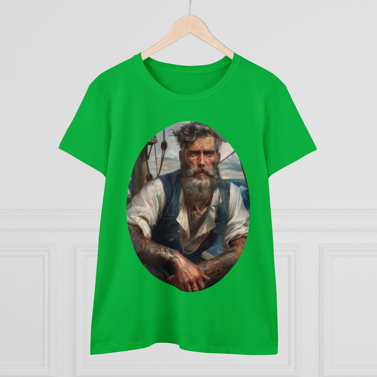 The Sailor - Fantasy - Women's Midweight Cotton Tee