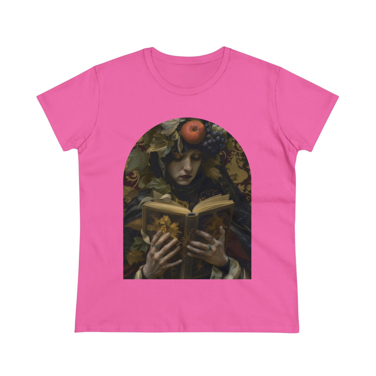 Solemn Reading - Fantasy - Women's Midweight Cotton Tee