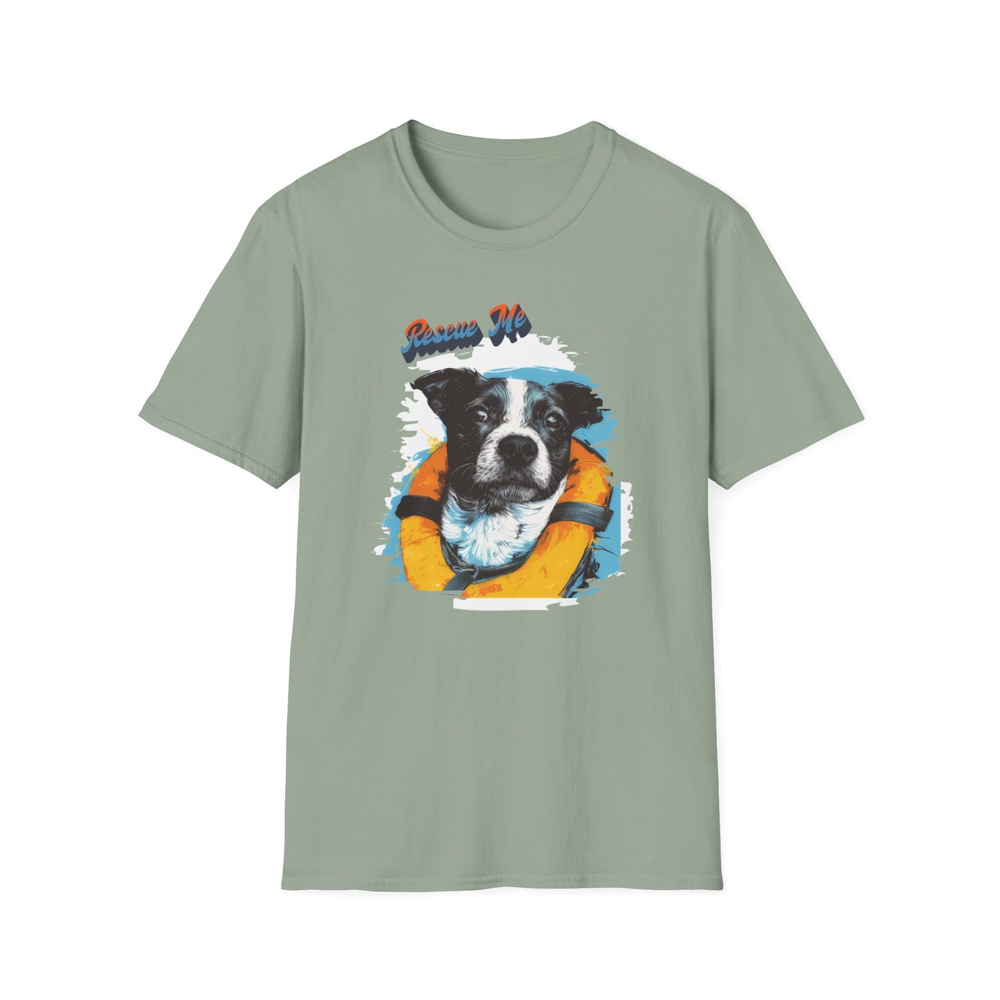 Rescue Dog - Unisex Softstyle T-Shirt