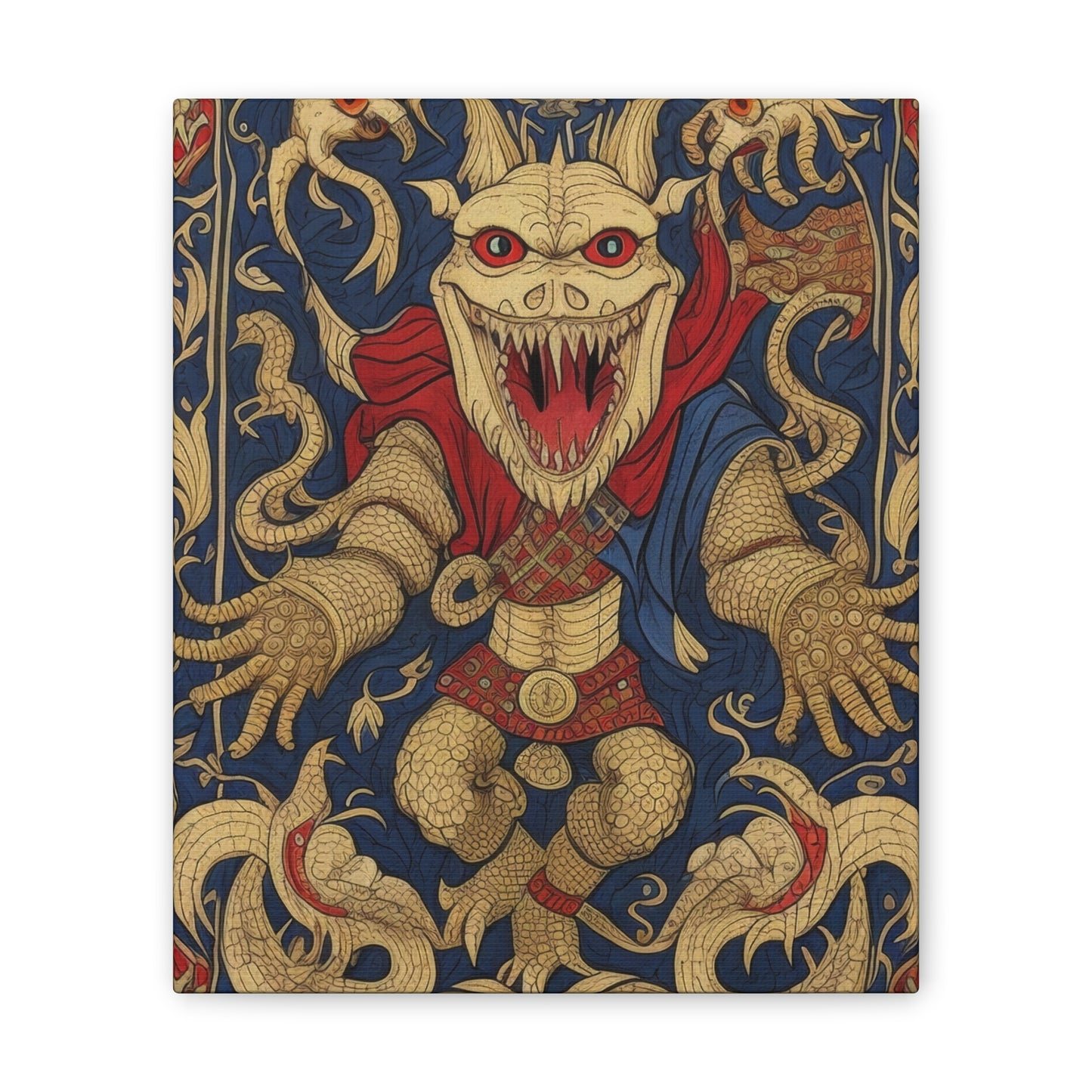 Medieval Tapestry - Canvas Stretched, 0.75"