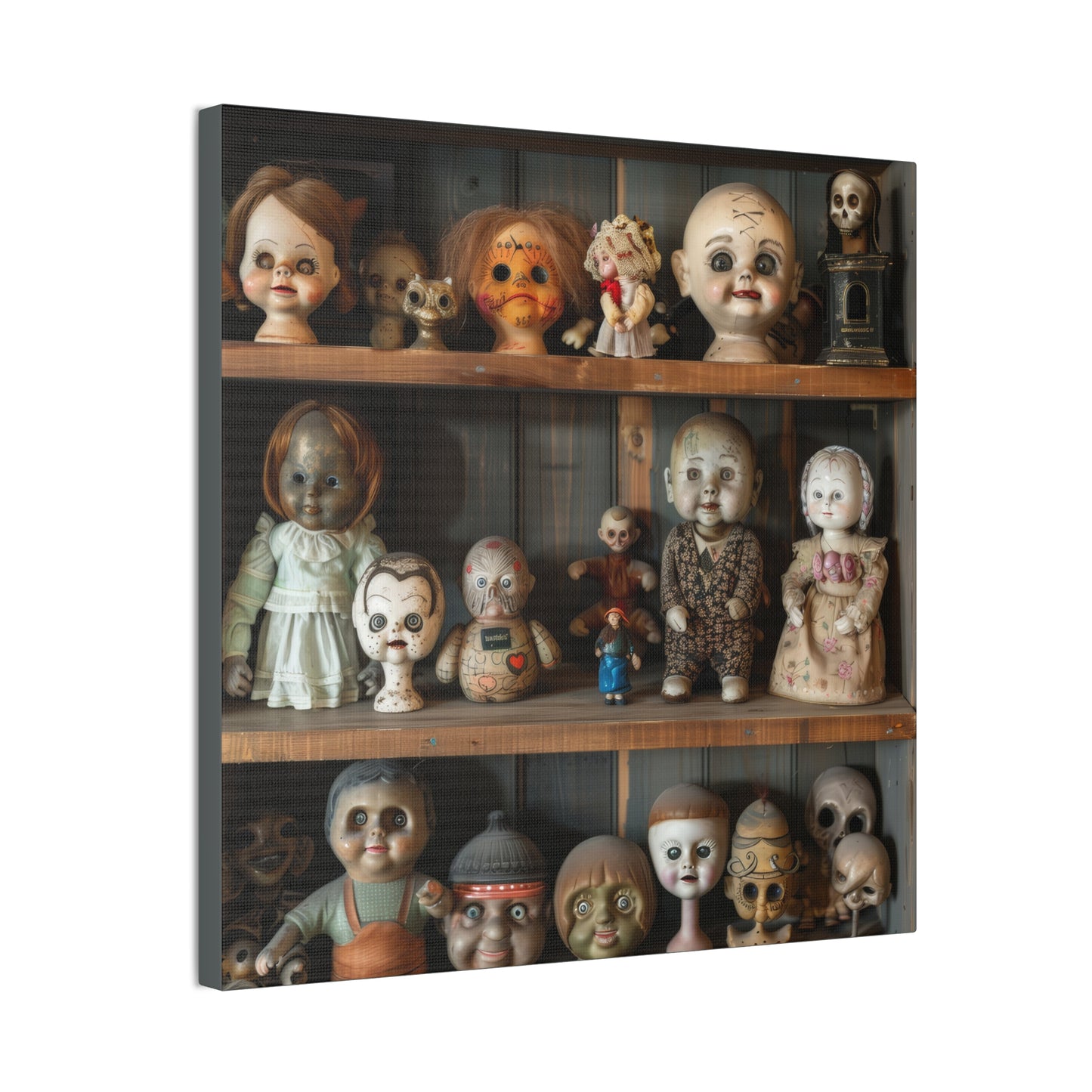 Doll Collection - Canvas Stretched, 0.75"