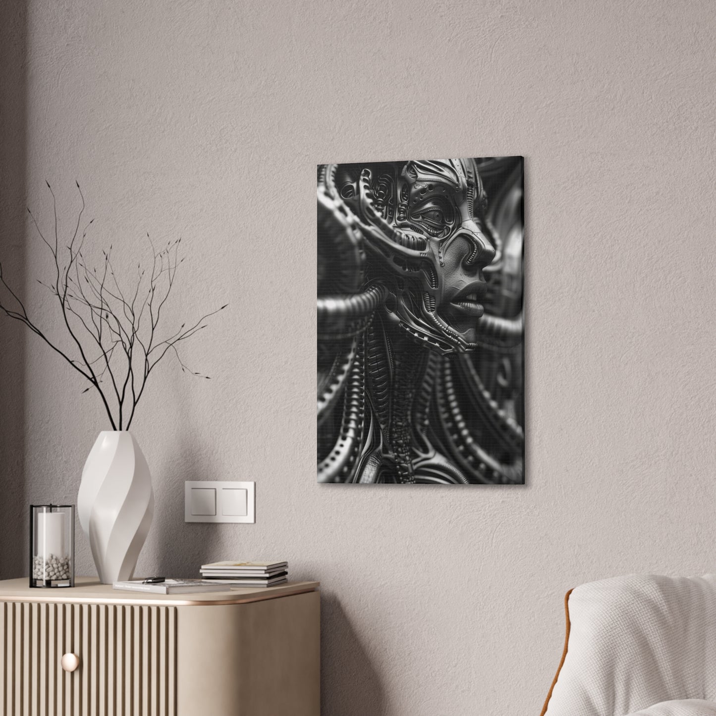 Alien to Us - Canvas Stretched, 0.75"