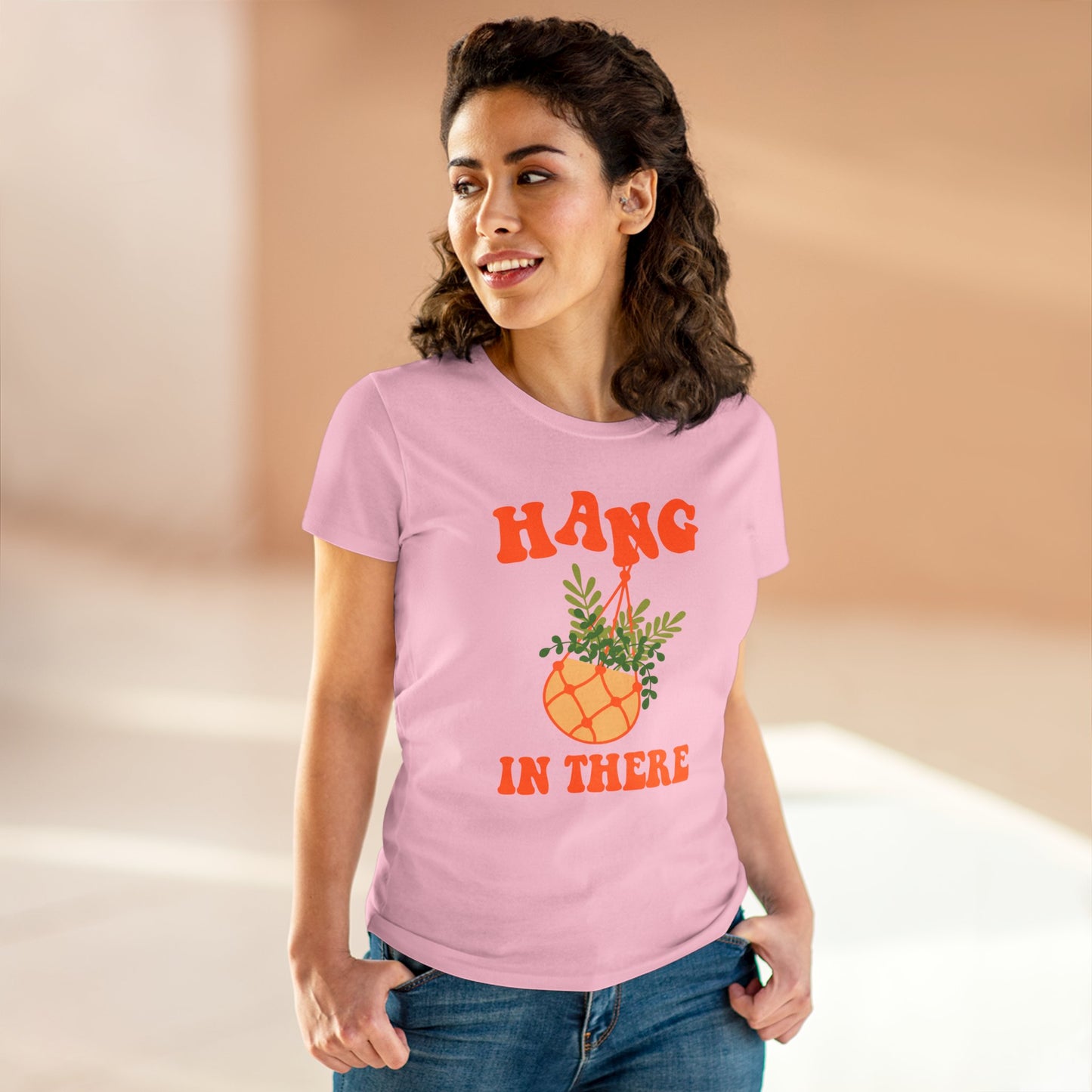 Hang In There - Gardening - Women's Midweight Cotton Tee