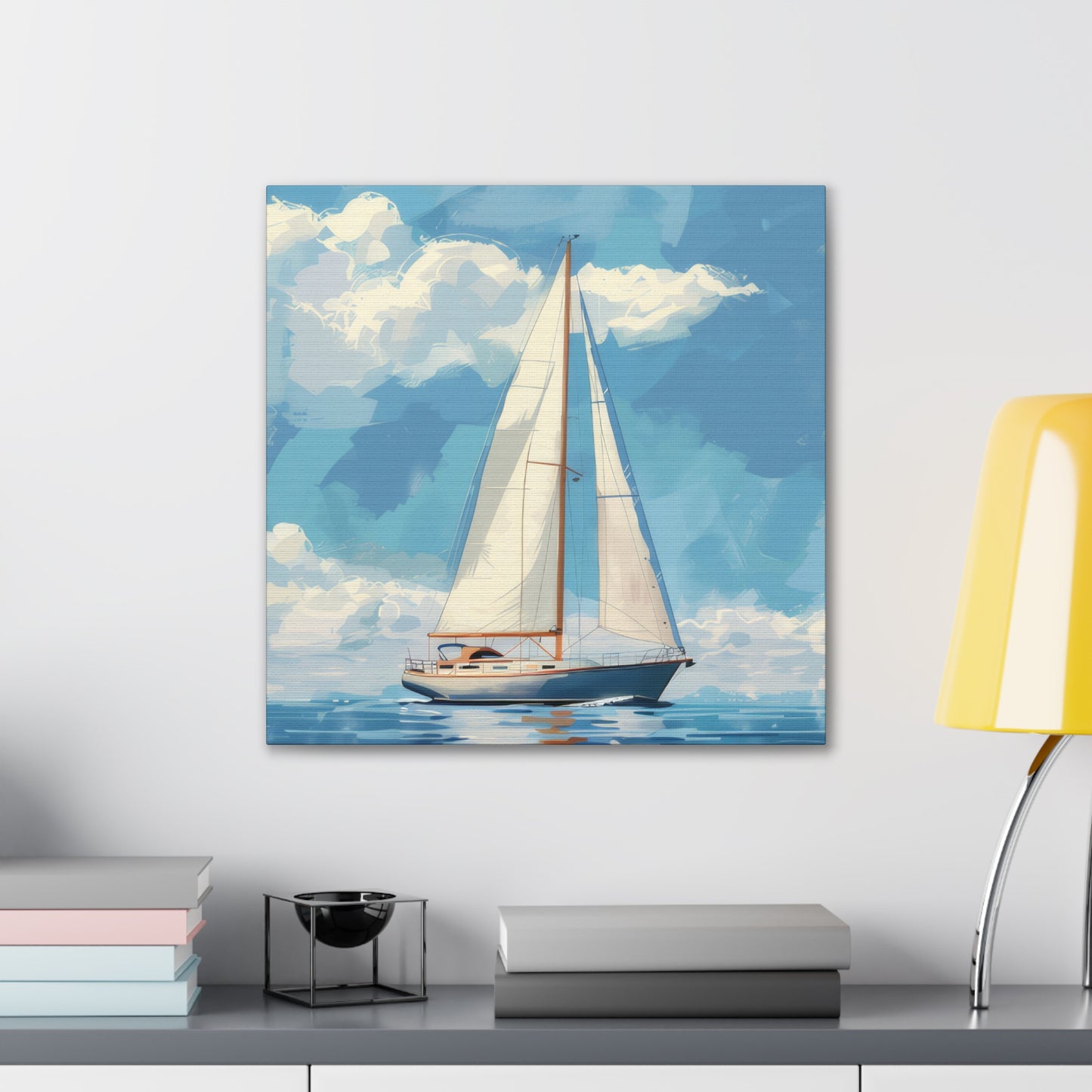 Sailing - Canvas Stretched, 0.75"