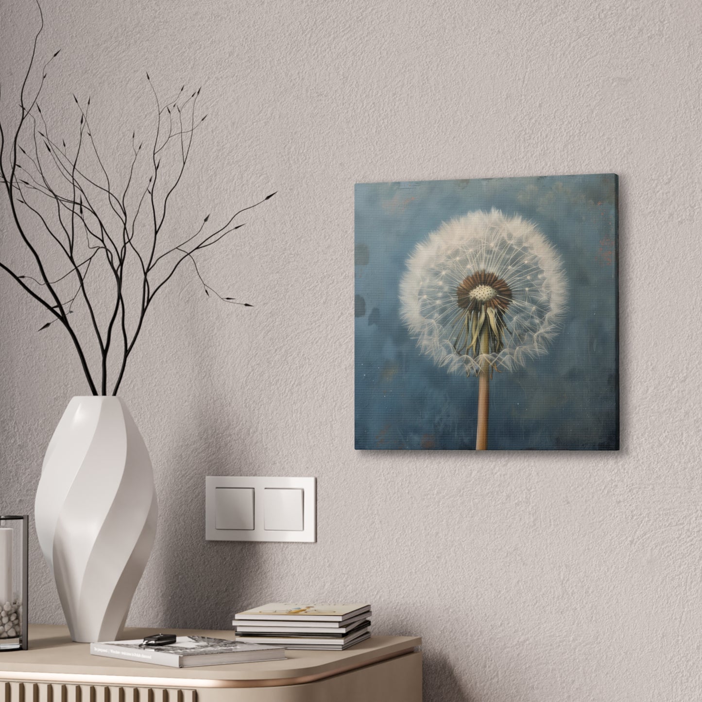 Dandelion - Canvas Stretched, 0.75"