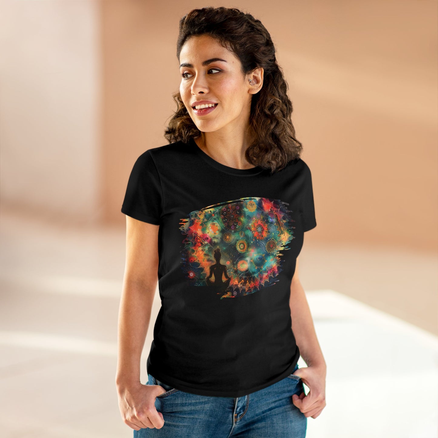 Meditation - Women's Midweight Cotton Tee