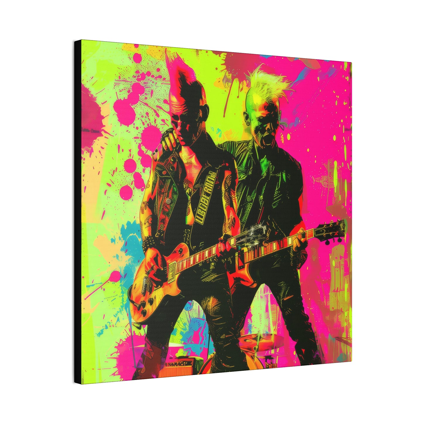 Punk Rockers - Canvas Stretched, 0.75"